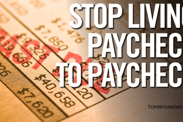 How to Avoid Living Paycheck to Paycheck