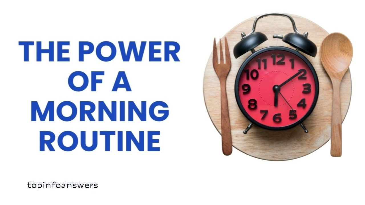 The Power of a Positive Morning Routine for Health